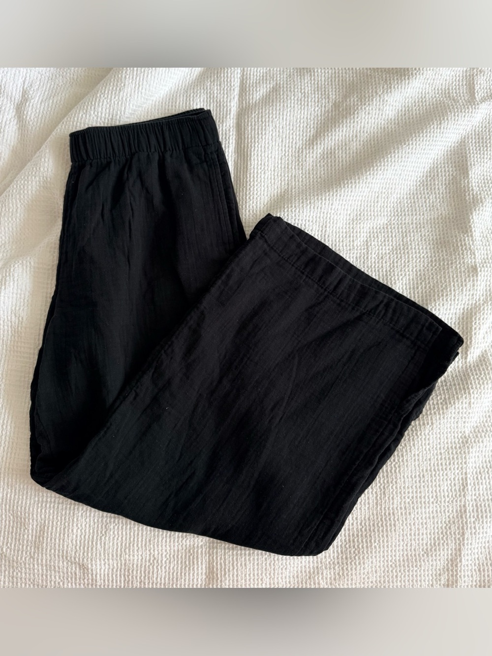 Old Navy Wide Leg Linen Blend Pants
